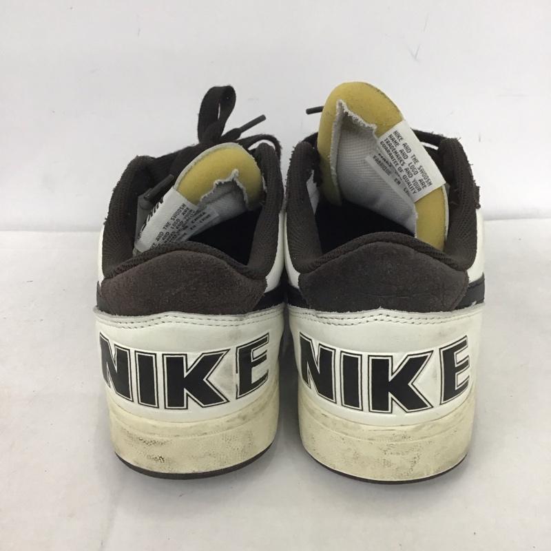 ナイキ NIKE スニーカー スニーカー FN6830 001 TERMINATOR LOW 27.5cm 箱有 27.5cm ロゴ、文字 白 / ホワイト / X 茶 / ブラウン / メンズ USED 古着 中古 10139318
