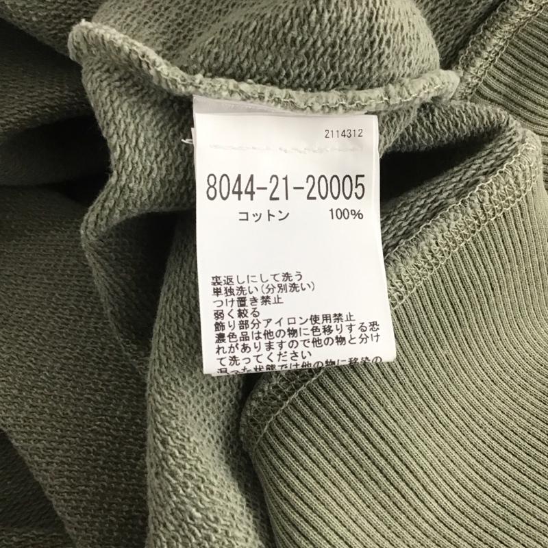 ナイジェルケーボン Nigel Cabourn トレーナー 長袖 長袖トレーナー スウェット クルーネック プルオーバー L 無地 カーキ / カーキ / メンズ USED 古着 中古 10139308