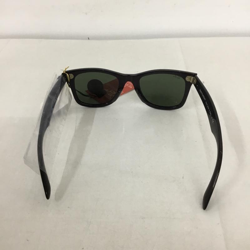 レイバン Ray-Ban めがね・サングラス サングラス RB2140-F WAYFARER カラーレンズ ケース付き ロゴ、文字 黒 / ブラック / メンズ USED 古着 中古 10129413