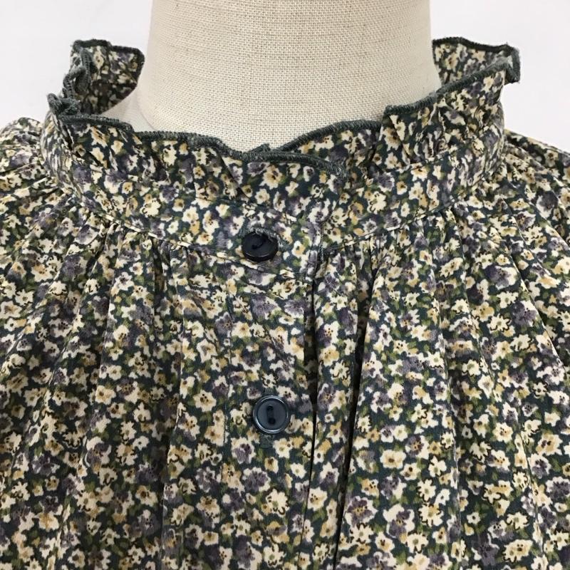 エヘカソポ ehka sopo シャツ、ブラウス 長袖 1708960 スタンドカラー FREE 花柄 マルチカラー / マルチカラー / レディース USED 古着 中古 10116227