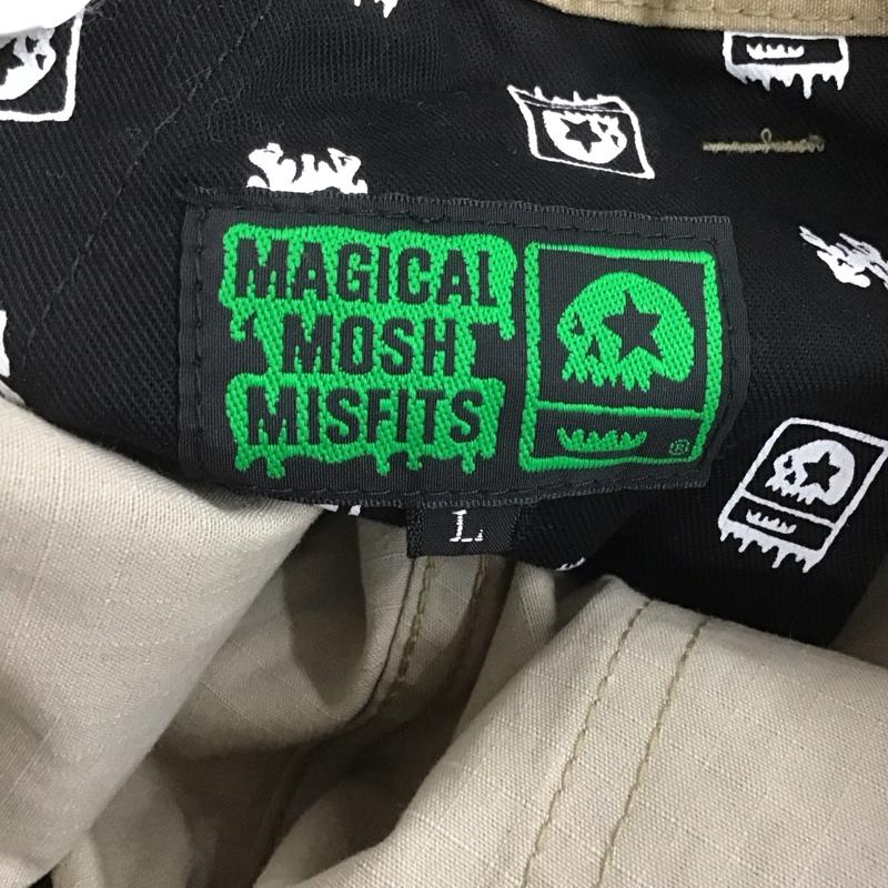 マジカルモッシュミスフィッツ MAGICAL MOSH MISFITS パンツ ワークパンツ、ペインターパンツ ワークパンツ ワイドパンツ カジュアルパンツ M ロゴ、文字 ベージュ / ベージュ /  メンズ USED 古着 中古 10126213