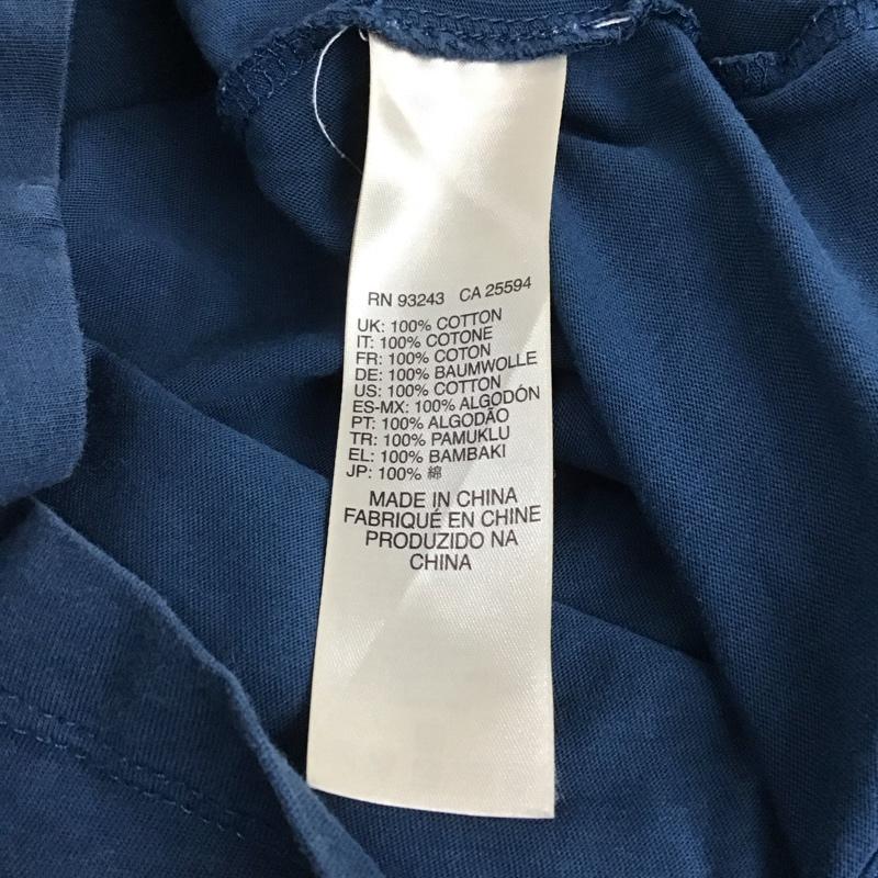 ディーゼル DIESEL Tシャツ 半袖 半袖カットソー プリントTシャツ クルーネックカットソー M プリント 青 / ブルー / メンズ USED 古着 中古 10132372