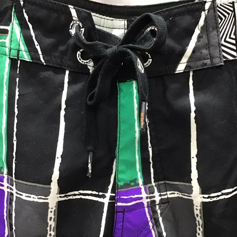 ボルコム VOLCOM パンツ ショートパンツ サーフショーツ スイムパンツ 32 総柄 マルチカラー / マルチカラー /  メンズ USED 古着 中古 10122599