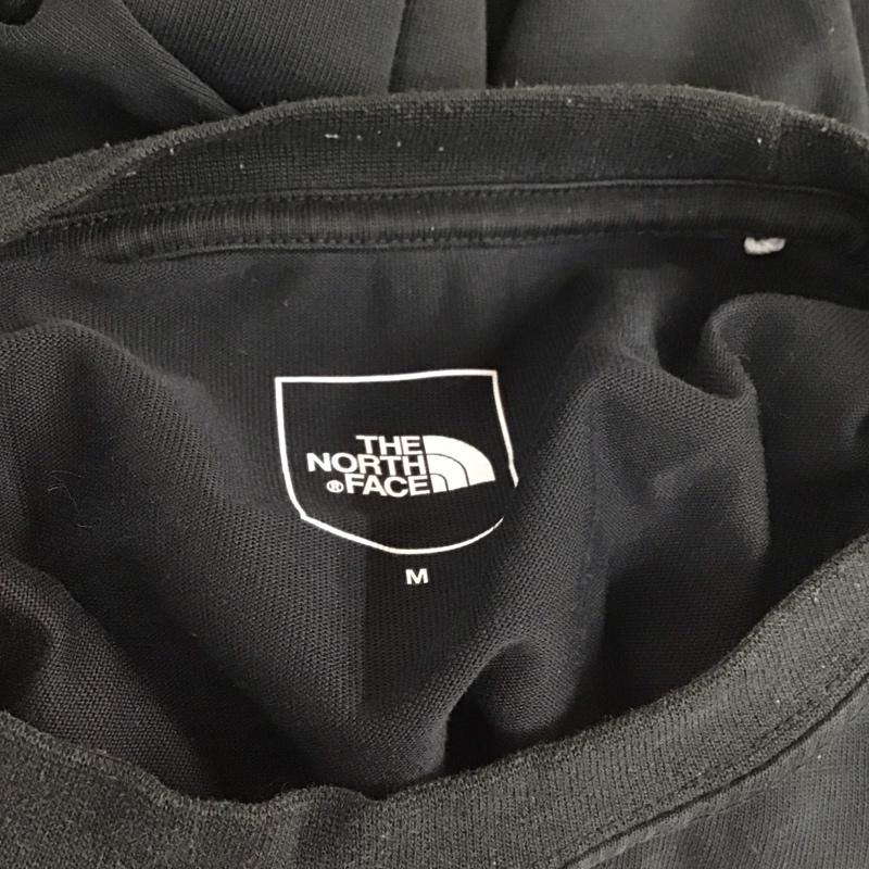ザノースフェイス THE NORTH FACE カットソー 長袖 nt82137 ロングスリーブデジタルロゴティー 長袖カットソー プリントTシャツ M ロゴ、文字 黒 / ブラック /  メンズ USED 古着 中古 10112088