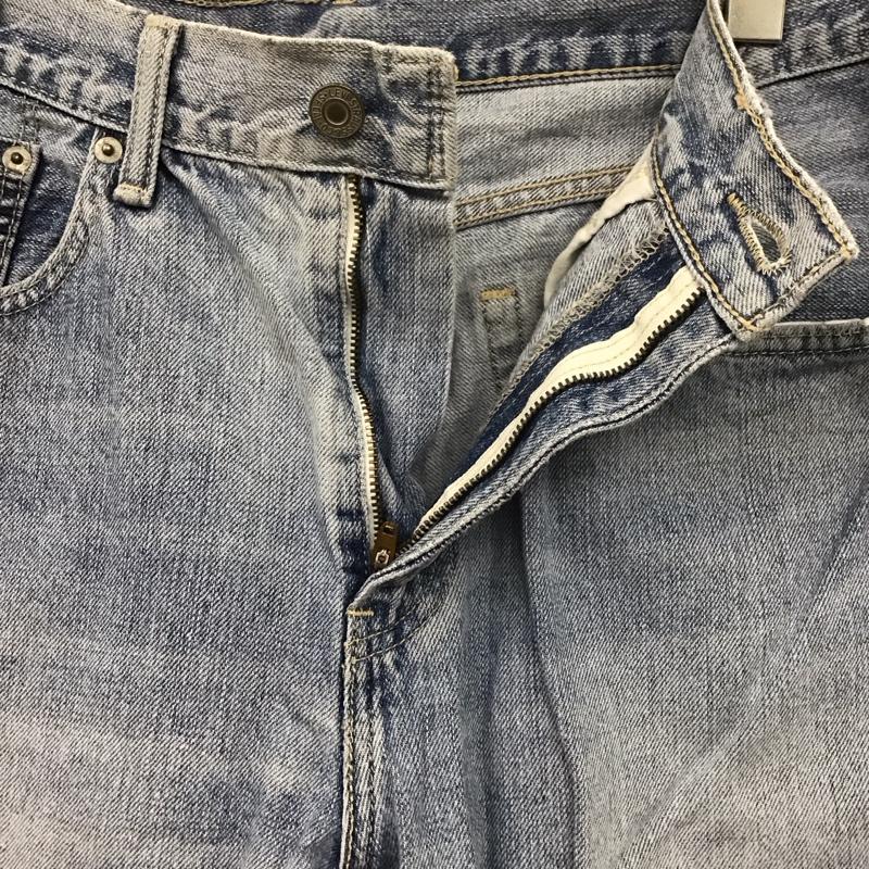 リーバイストラウスアンドコー Levi Strauss & co. パンツ デニム、ジーンズ デニムパンツ ワイドパンツ カジュアルパンツ 33インチ 無地 インディゴ / インディゴ /  メンズ USED 古着 中古 10126517