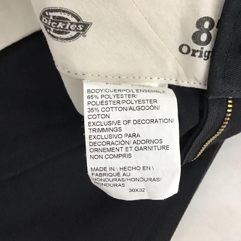 ディッキーズ Dickies パンツ ワークパンツ、ペインターパンツ 30インチ 無地 黒 / ブラック / メンズ USED 古着 中古 10130445