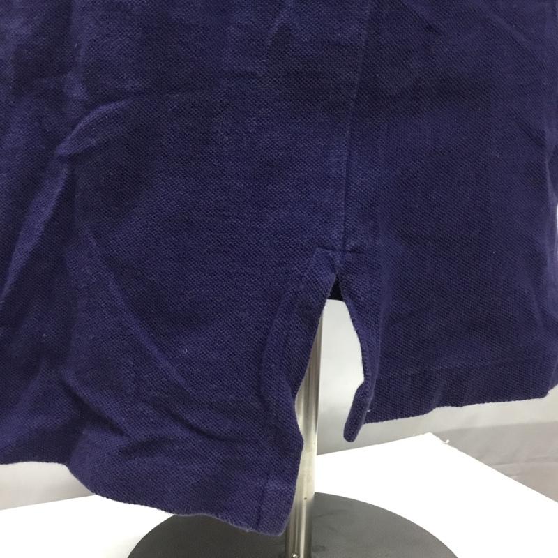 ポロバイラルフローレン Polo by RALPH LAUREN ポロシャツ 半袖 半袖ポロシャツ カラーシャツ 半袖カットソー L ロゴ、文字 紺 / ネイビー / メンズ USED 古着 中古 10106509