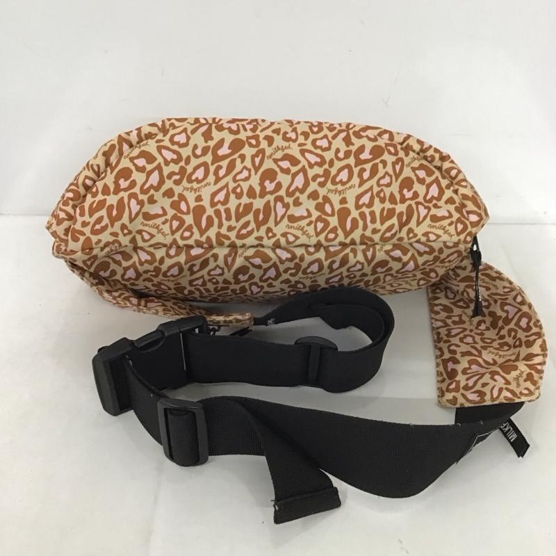ミルクフェド MILKFED. ウエストバッグ ウエストバッグ 0322004 OUTDOOR PRODUCTS ヒョウ柄 レオパード ロゴ、文字 茶 / ブラウン / レディース USED 古着 中古 10139361