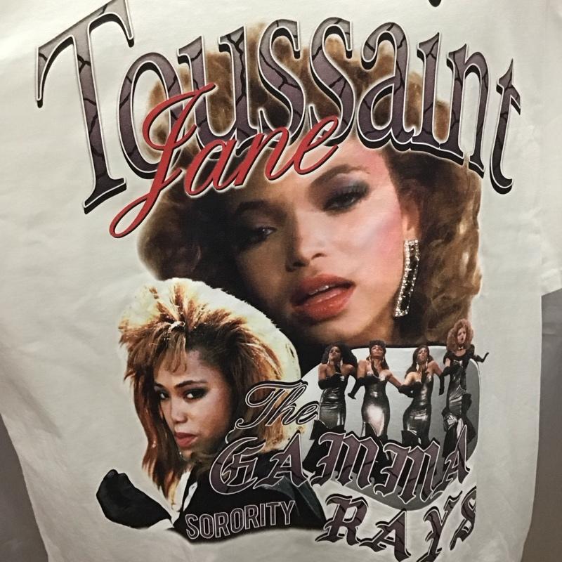 ブラックウィドー BLACK WEIRDOS Tシャツ 半袖 半袖カットソー プリントTシャツ クルーネックカットソー XL プリント 白 / ホワイト /  メンズ USED 古着 中古 10111811