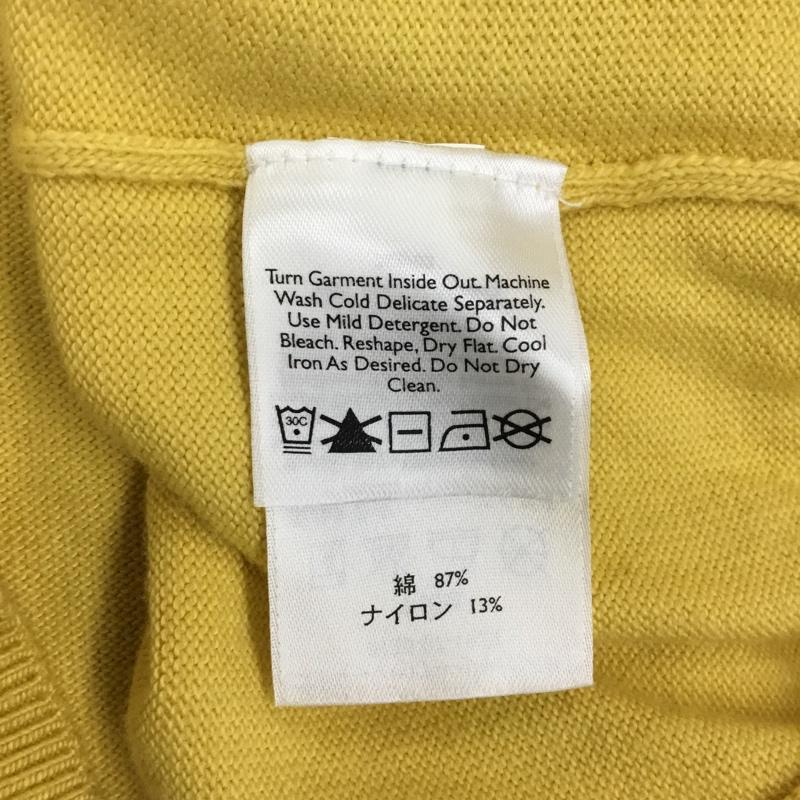 エディーバウアー Eddie Bauer ベスト ベスト Vネック プルオーバー S 無地 黄 / イエロー / メンズ USED 古着 中古 10116094