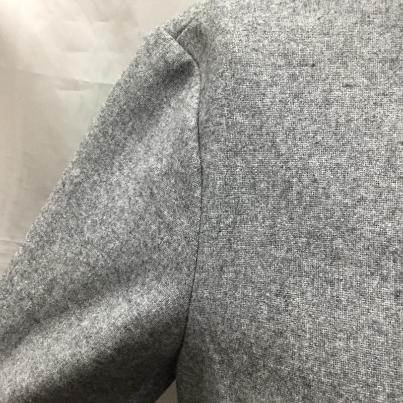 トミーヒルフィガー TOMMY HILFIGER カットソー 長袖 長袖カットソー クルーネックカットソー ロングスリーブカットソー 2 無地 灰 / グレー / レディース USED 古着 中古 10118060