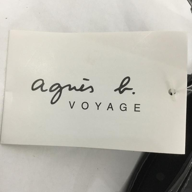 アニエスベー ボヤージュ agnes b. VOYAGE ハンドバッグ ハンドバッグ AS18b ドット 水玉 ロゴ、文字 黒 / ブラック / レディース USED 古着 中古 10124637