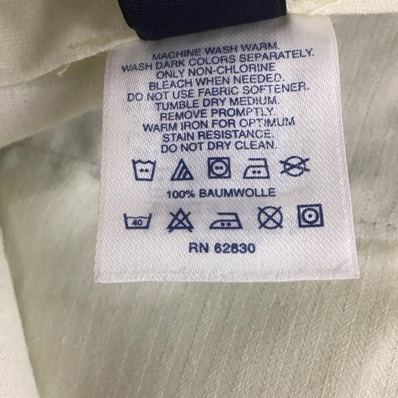 ランズエンド LANDS END パンツ チノパン チノパン カジュアルパンツ ワイドパンツ ストレートパンツ 無地 ベージュ / ベージュ / メンズ USED 古着 中古 10108463