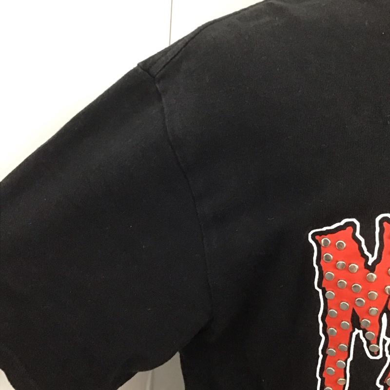 ミスビヘイブ MISBHV Tシャツ 半袖 半袖カットソー クルーネックカットソー ロゴTシャツ L プリント 黒 / ブラック / メンズ USED 古着 中古 10107806