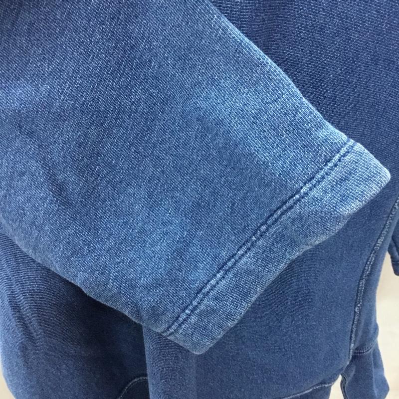 チャンピオン Champion トレーナー 長袖 CW-L004 スウェット L ワンポイント 紺 / ネイビー / レディース USED 古着 中古 10112901