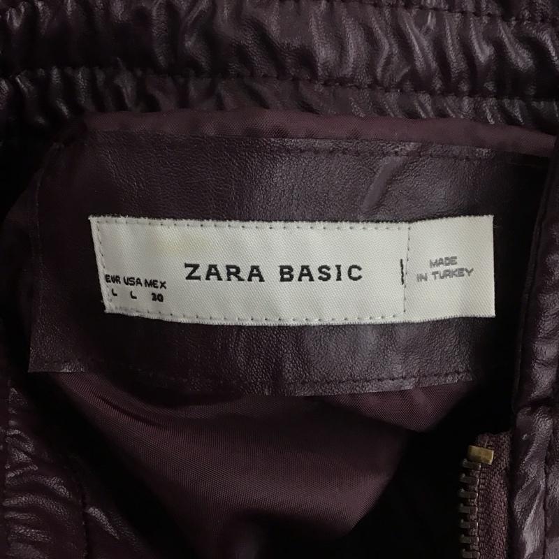 ザラ ZARA ジャケット、上着 ジャンパー、ブルゾン L 無地 紫 / パープル / レディース USED 古着 中古 10111062