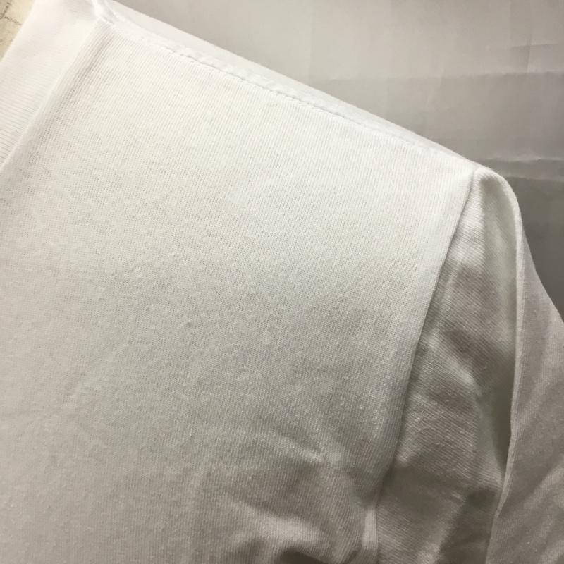 ベイプ BAPE Tシャツ 半袖 半袖カットソー プリントTシャツ クルーネックカットソー M ロゴ、文字 白 / ホワイト /  メンズ USED 古着 中古 10111289