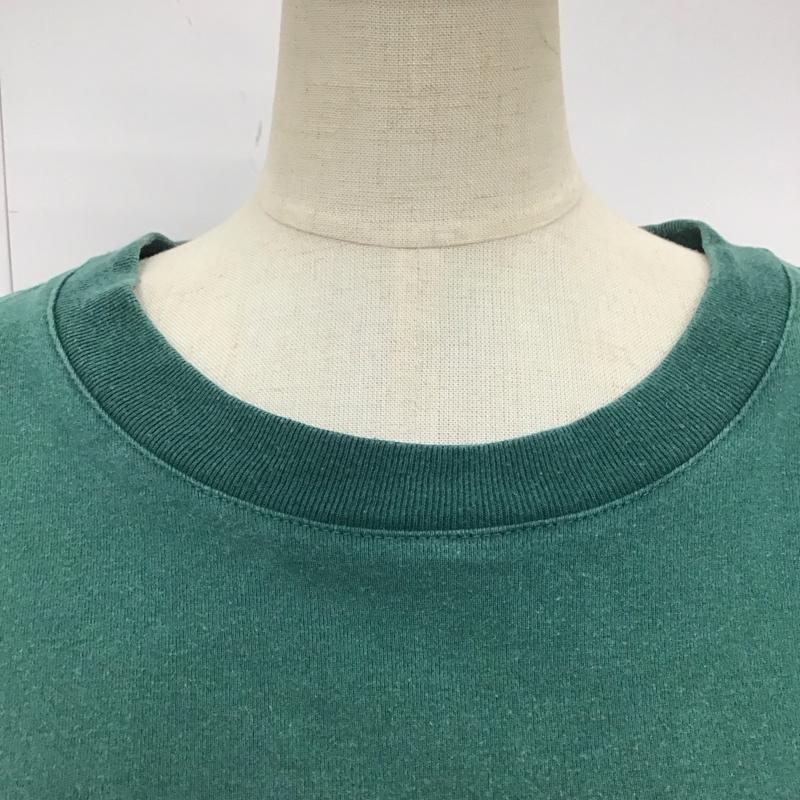 マウジー MOUSSY Tシャツ 半袖 010baq90-5550 MAKINGTSJ 半袖カットソー プリントTシャツ FREE ロゴ、文字 緑 / グリーン / レディース USED 古着 中古 10116317