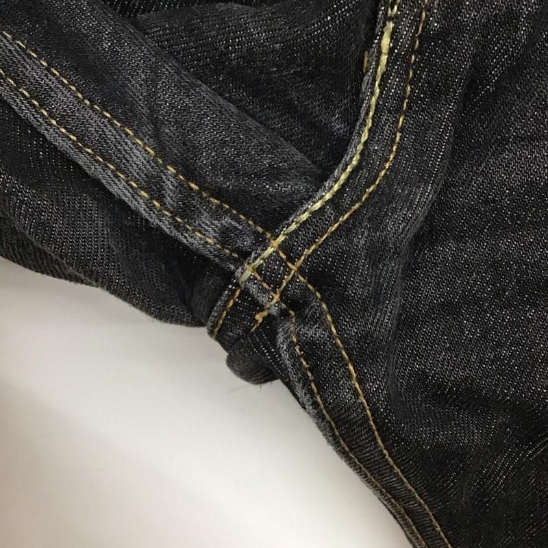 リーバイストラウスアンドコー Levi Strauss & co. パンツ デニム、ジーンズ デニムパンツ ワイドパンツ カジュアルパンツ 42インチ 無地 黒 / ブラック /  メンズ USED 古着 中古 10126808