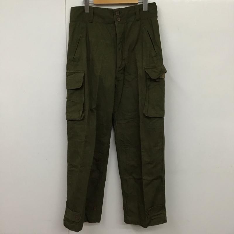 古着 USED パンツ ワークパンツ、ペインターパンツ ミリタリーパンツ ワイドパンツ カジュアルパンツ 無地 カーキ / カーキ / メンズ USED 古着 中古 10130936