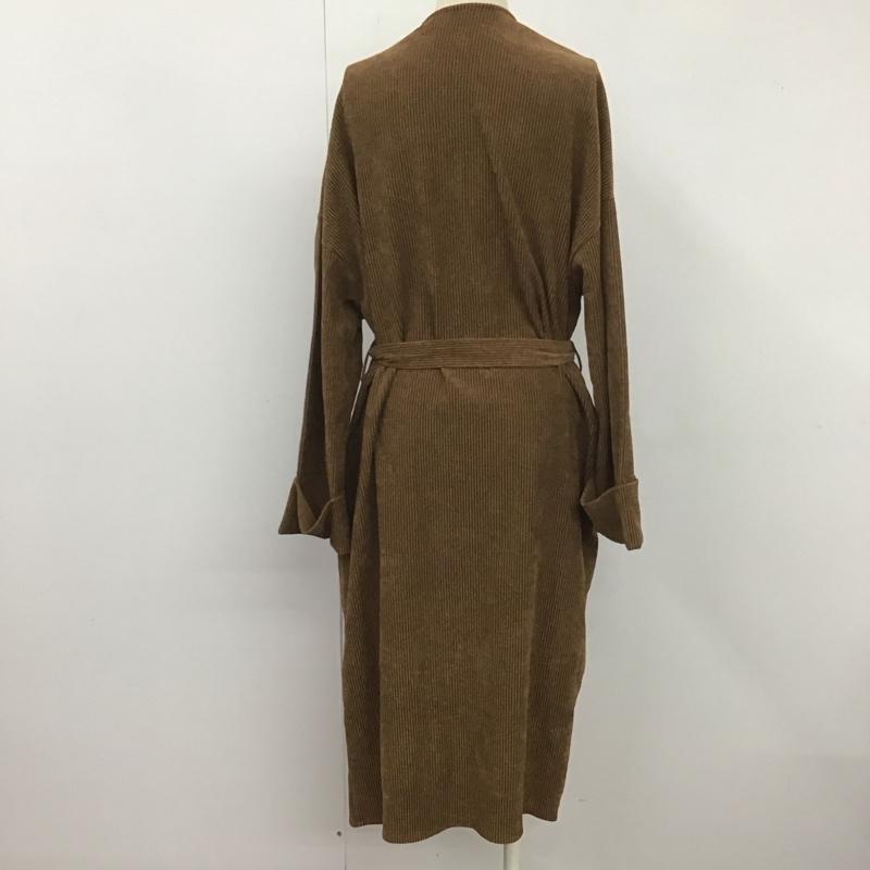 マジェスティックレゴン MAJESTIC LEGON カーディガン 長袖 FREE 無地 茶 / ブラウン / レディース USED 古着 中古 10106436