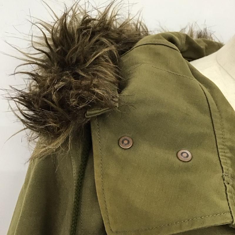 フレッドペリー FRED PERRY コート コート一般 f2443 モッズコート S 無地 カーキ / カーキ / メンズ USED 古着 中古 10123496