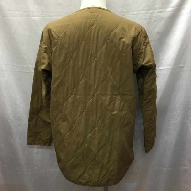 エフエイティー FAT ジャケット、上着 ジャケット、ブレザー 長袖ジャケット ノーカラージャケット 前ボタンカーディガン 無地 茶 / ブラウン / メンズ USED 古着 中古 10120088