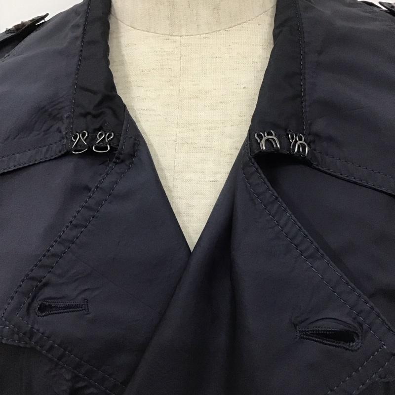 ザラメン ZARA MAN ジャケット、上着 ジャンパー、ブルゾン ロングコート ロングジャケット カラージャケット アウター L 無地 紺 / ネイビー / メンズ USED 古着 中古 10107702