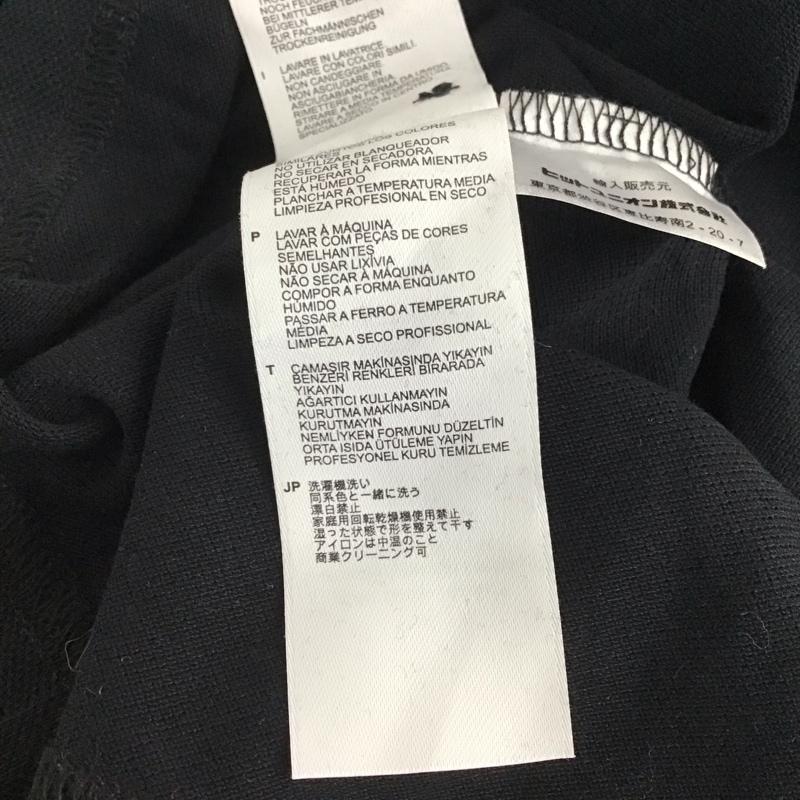 フレッドペリー FRED PERRY ポロシャツ 半袖 6 無地 黒 / ブラック / レディース USED 古着 中古 10136497