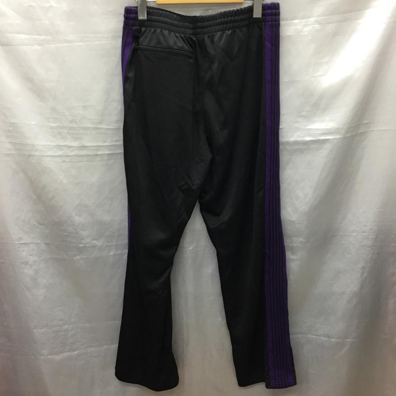 ニードルス Needles パンツ ワークパンツ、ペインターパンツ ジャージ パンツ ワイドパンツ カジュアルパンツ L ロゴ、文字 黒 / ブラック /  メンズ USED 古着 中古 10122404