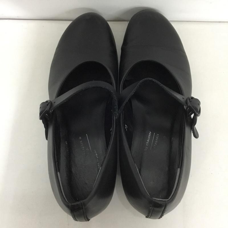 ショセ chausser パンプス パンプス TR-006 ワンストラップ ヒールシューズ 35 無地 黒 / ブラック / レディース USED 古着 中古 10128816