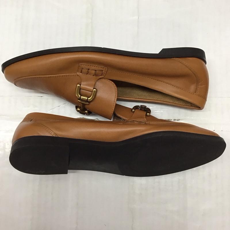 ザラ ZARA ローファー ローファー 2590 313 105 ビットローファー EU37 無地 茶 / ブラウン / レディース USED 古着 中古 10119350