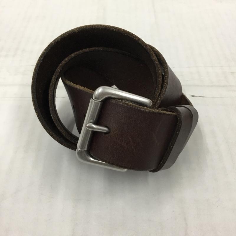 ポロラルフローレン POLO RALPH LAUREN ベルト・バックル ベルト レザー ロゴ、文字 茶 / ブラウン / メンズ USED 古着 中古 10105709