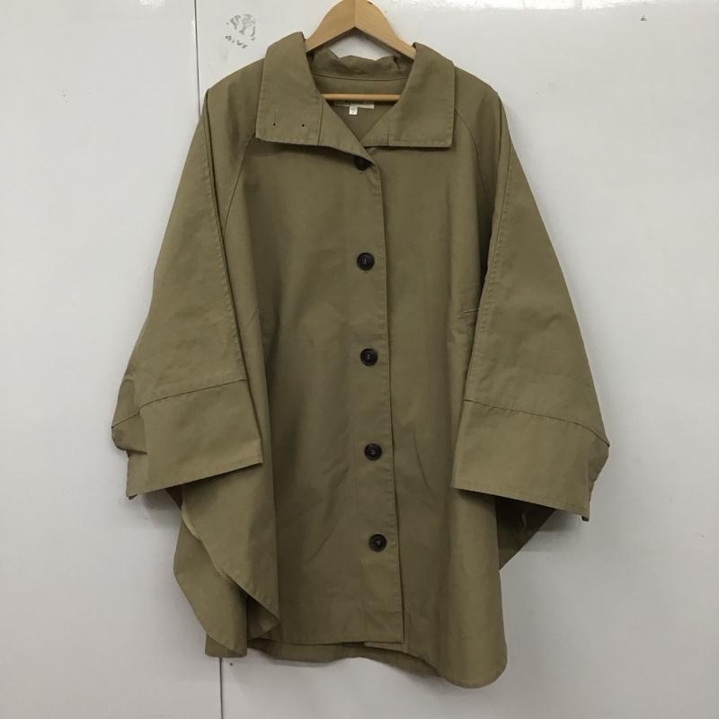 マウジー MOUSSY コート コート一般 010FA230-5510 MILITARY PONCHO コート FREE 無地 ベージュ / ベージュ / レディース USED 古着 中古 10128909