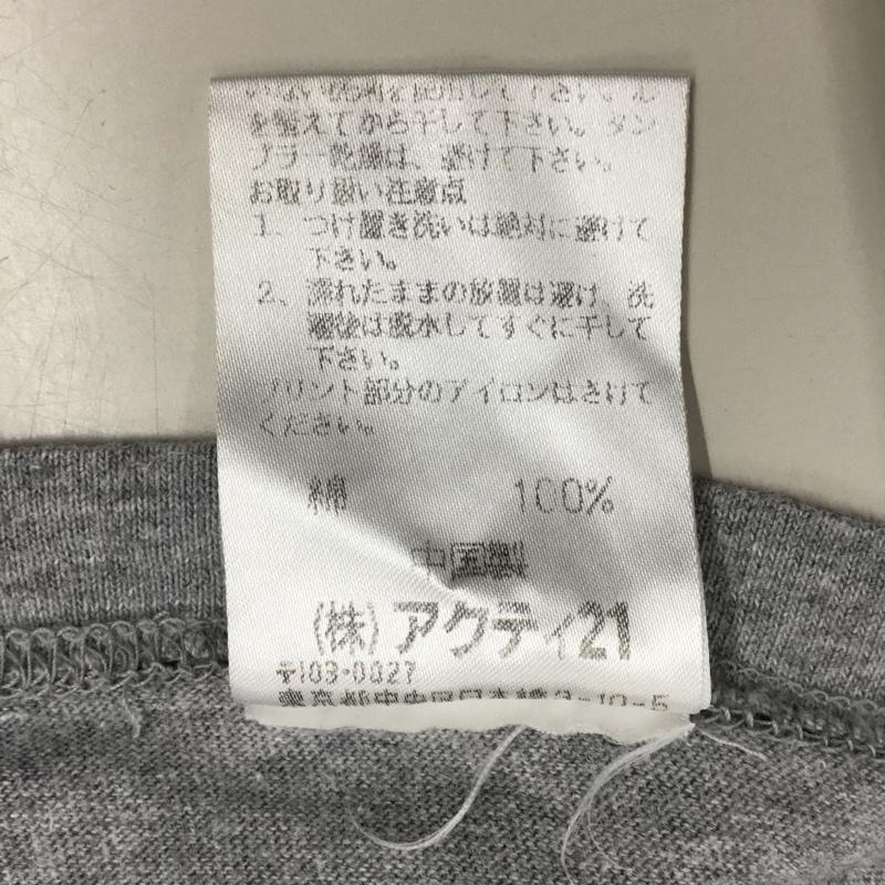 ポロスポーツラルフローレン POLOSPORT Tシャツ 半袖 半袖カットソー プリントTシャツ クルーネックカットソー L ロゴ、文字 灰 / グレー / メンズ USED 古着 中古 10115768