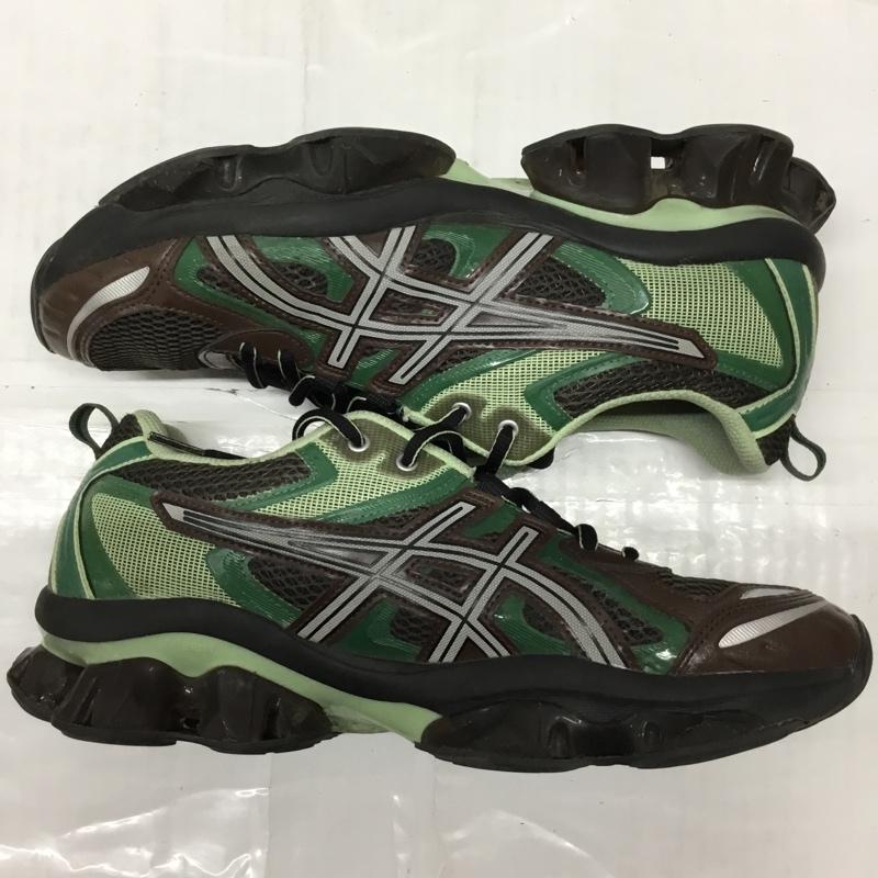 アシックス ASICS スニーカー スニーカー 1203A270 GEL QUANTUM KINETIC 27.5cm 箱有 27.5cm ロゴ、文字 黒 / ブラック / X カーキ / カーキ / X 薄緑 / ライトグリーン / X ダークブラウン / ダークブラウン / メンズ USED 古着 中古 10110054