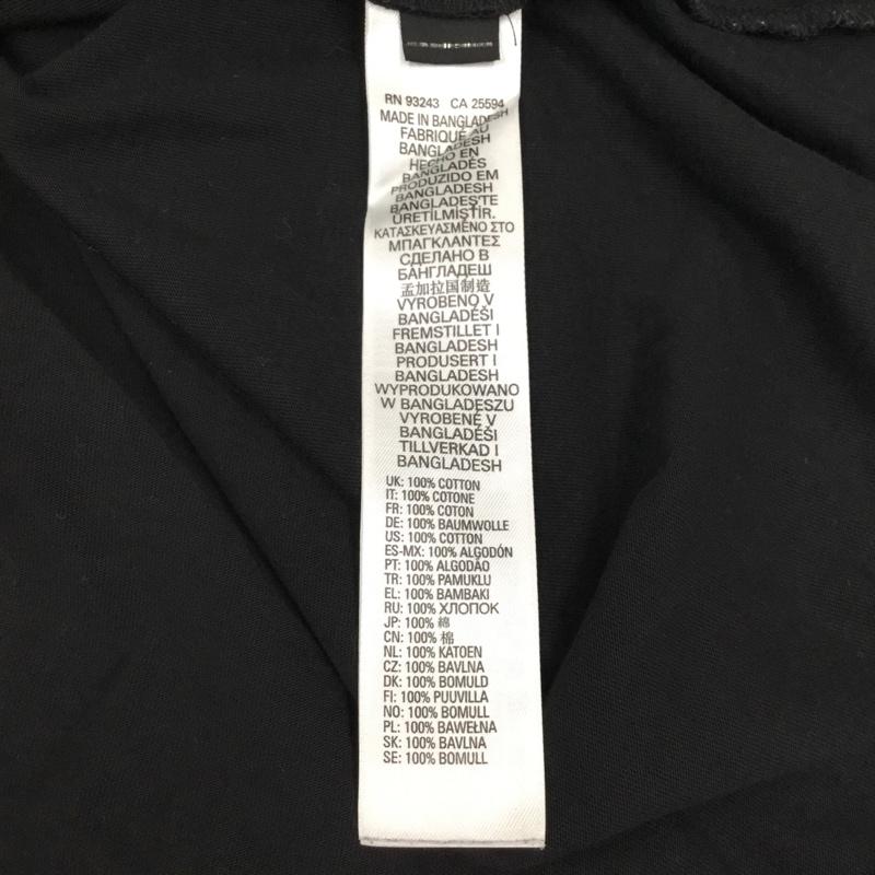 ディーゼル DIESEL Tシャツ 半袖 半袖カットソー プリントTシャツ クルーネックカットソー XXL プリント 黒 / ブラック /  メンズ USED 古着 中古 10109361
