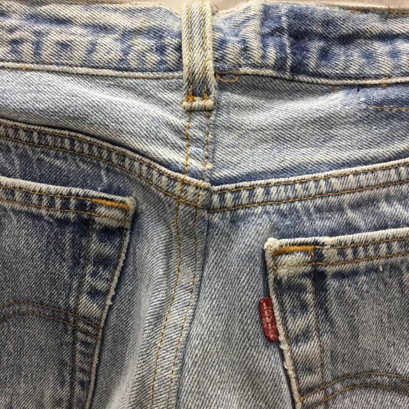 リーバイス Levi s パンツ デニム、ジーンズ デニムパンツ ストレートパンツ ワイドパンツ カジュアルパンツ 無地 インディゴ / インディゴ /  メンズ USED 古着 中古 10121786