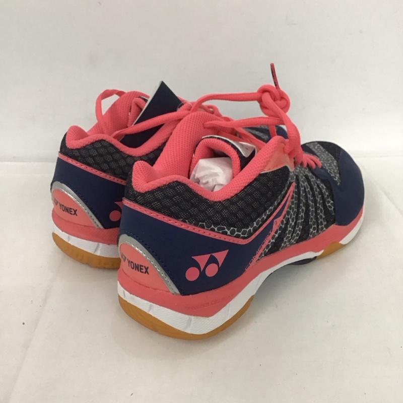 ヨネックス YONEX カジュアルシューズ カジュアルシューズ バドミントンシューズ POWER CUSHION COMFORT2 WOMEN パワークッションコンフォート2ウィメン SHBCF2L 25.0cm 無地 桃 / ピンク / X 紺 / ネイビー / レディース USED 古着 中古 10125935