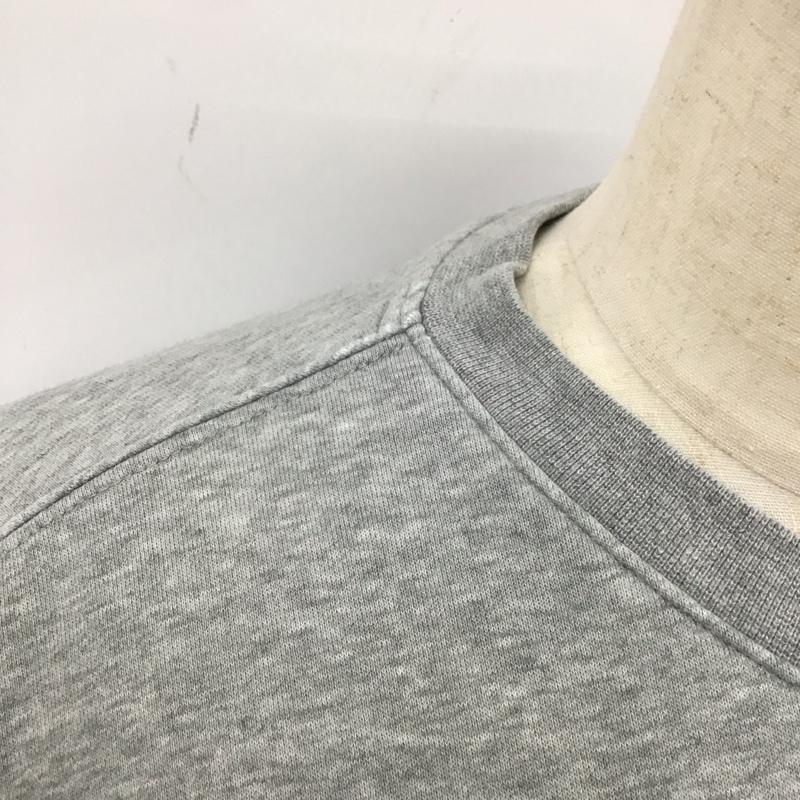 ナイキ NIKE トレーナー 長袖 bv2667-063 ワンポイント刺繍スウェット 長袖スウェット スポーツウェア M ロゴ、文字 灰 / グレー /  メンズ USED 古着 中古 10113910