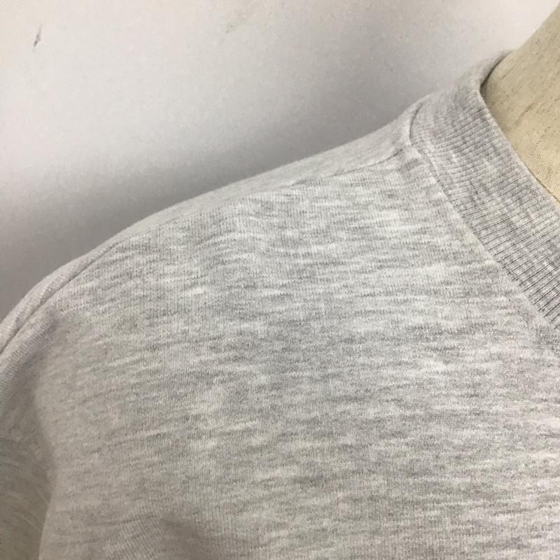 ザラ ZARA トレーナー 長袖 M ロゴ、文字 灰 / グレー / レディース USED 古着 中古 10126573
