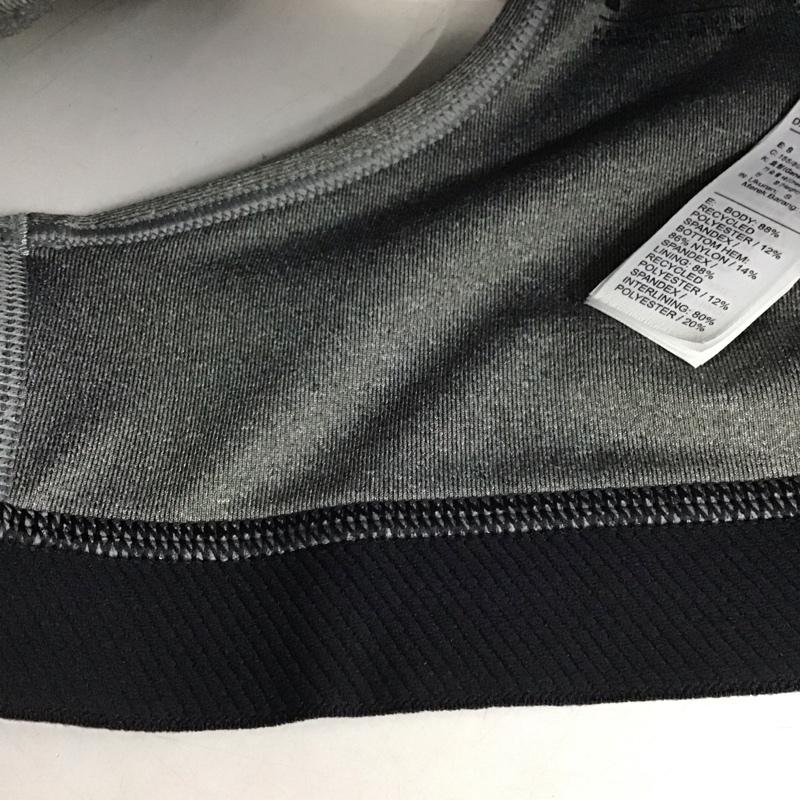 ナイキ NIKE トップス トップス 823313-092 ナイキプロ アップデーテッドブラ スポーツブラ タグ付き S ロゴ、文字 黒 / ブラック / X 灰 / グレー / レディース USED 古着 中古 10135547