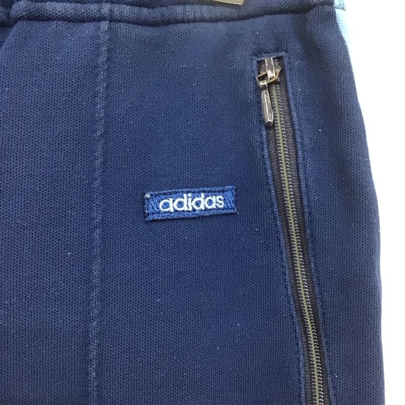 アディダス adidas ボトムス ボトムス ジャージ スポーツウェア サイドライン 70S デサント 西ドイツ製 3 ロゴ、文字 紺 / ネイビー / メンズ USED 古着 中古 10109939