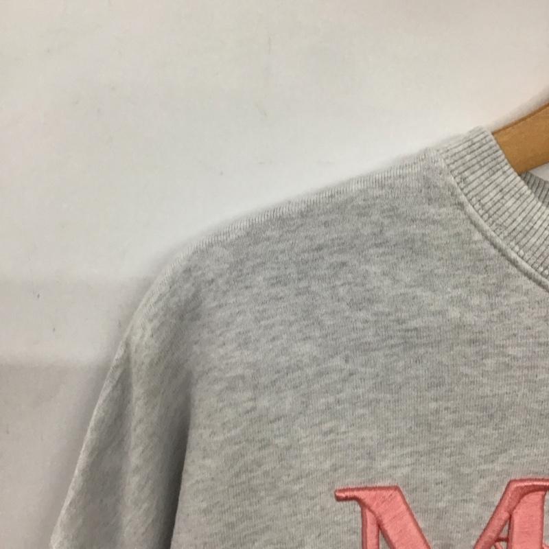 マルディメクルディ MARDI MERCREDI トレーナー 長袖 MFK13SPO001 スウェット 刺繍 ロゴ、文字 灰 / グレー / レディース USED 古着 中古 10138950