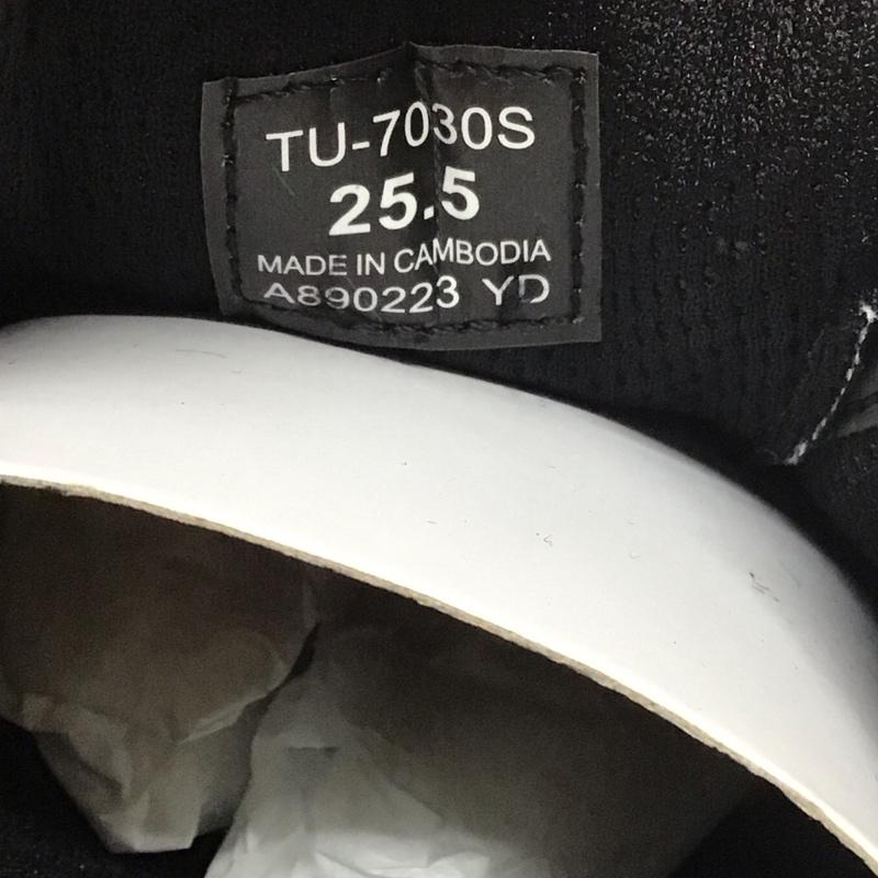アシックス ASICS 革靴 革靴 TU-7030S texcy luxe ストレートチップ 箱有 25.5cm 25.5cm 無地 黒 / ブラック / メンズ USED 古着 中古 10111751