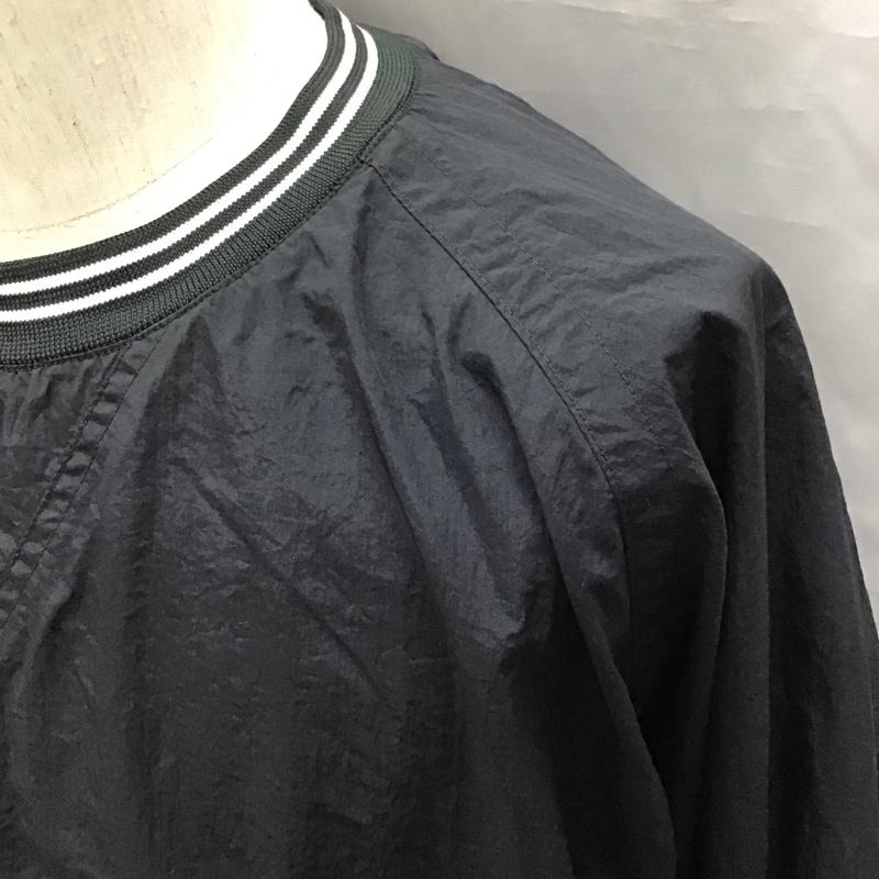 ナイキ NIKE ジャケット、上着 ジャケット、ブレザー プルオーバージャケット 長袖カットソー スポーツウェア ラグラン 90s 古着 XL ロゴ、文字 黒 / ブラック / メンズ USED 古着 中古 10120505