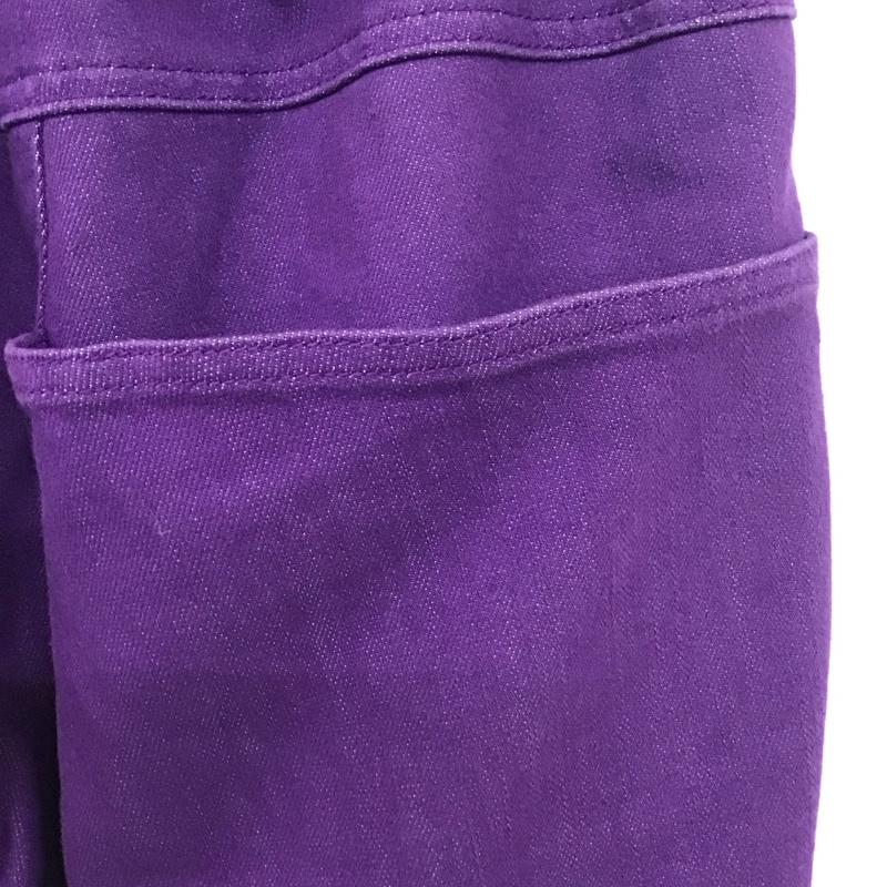 ゴースローキャラバン go slow caravan パンツ サルエルパンツ クロップド アンクル 391502 3 無地 紫 / パープル / メンズ USED 古着 中古 10134259