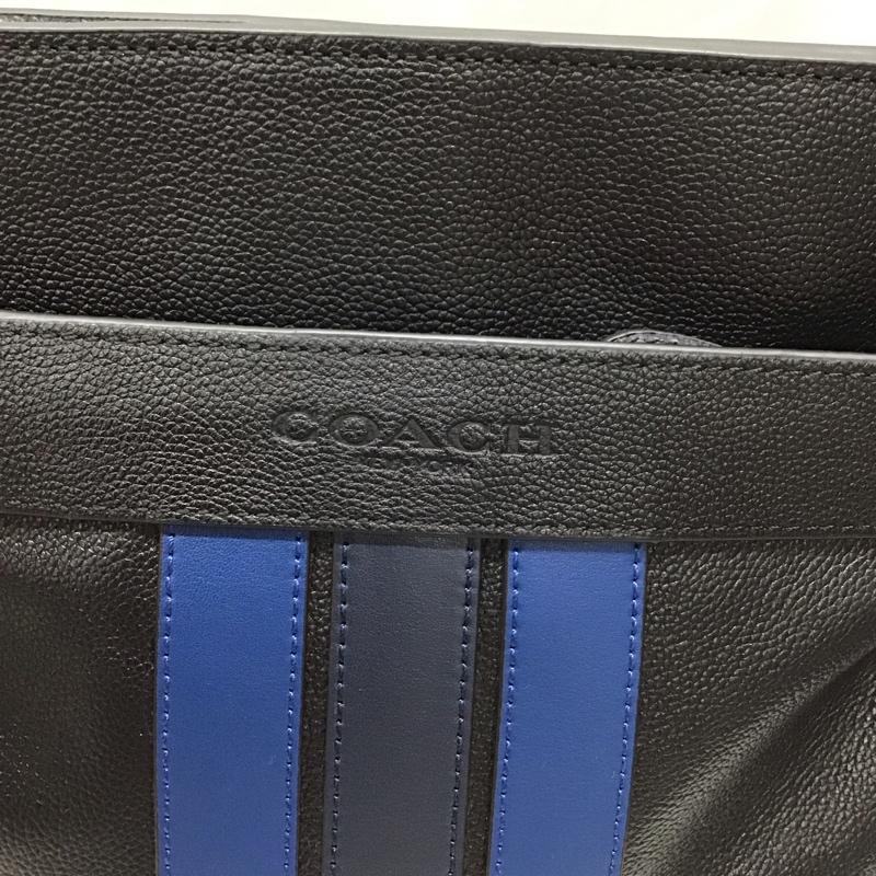 コーチ COACH ショルダーバッグ ショルダーバッグ F23216 ストライプ ロゴ、文字 紺 / ネイビー / メンズ USED 古着 中古 10120575