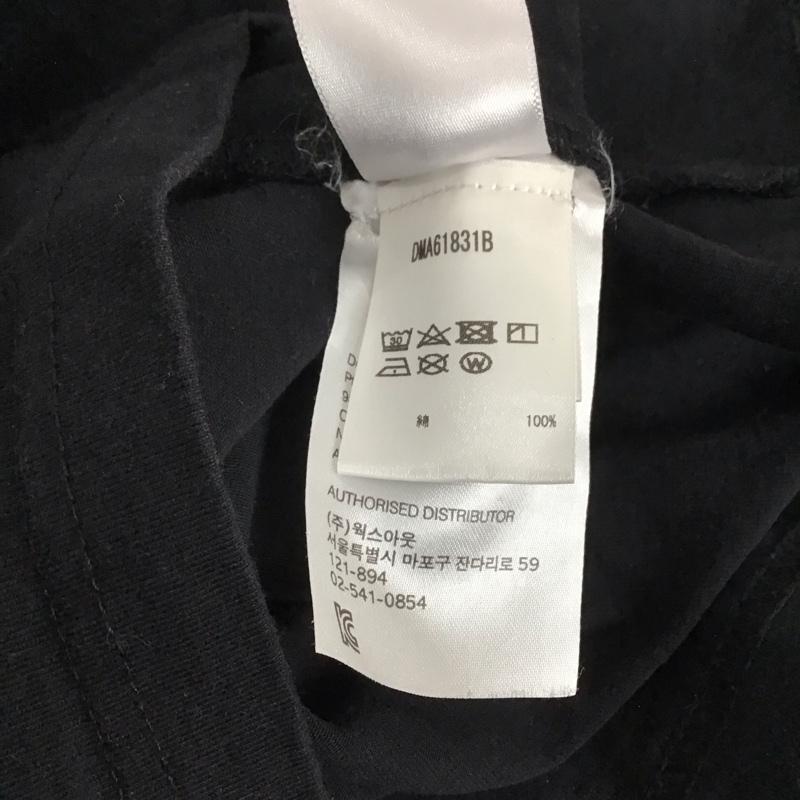 デウスエクスマキナ DEUS EX MACHINA カットソー 長袖 長袖カットソー プリントカットソー クルーネック XS ロゴ、文字 黒 / ブラック / メンズ USED 古着 中古 10128781