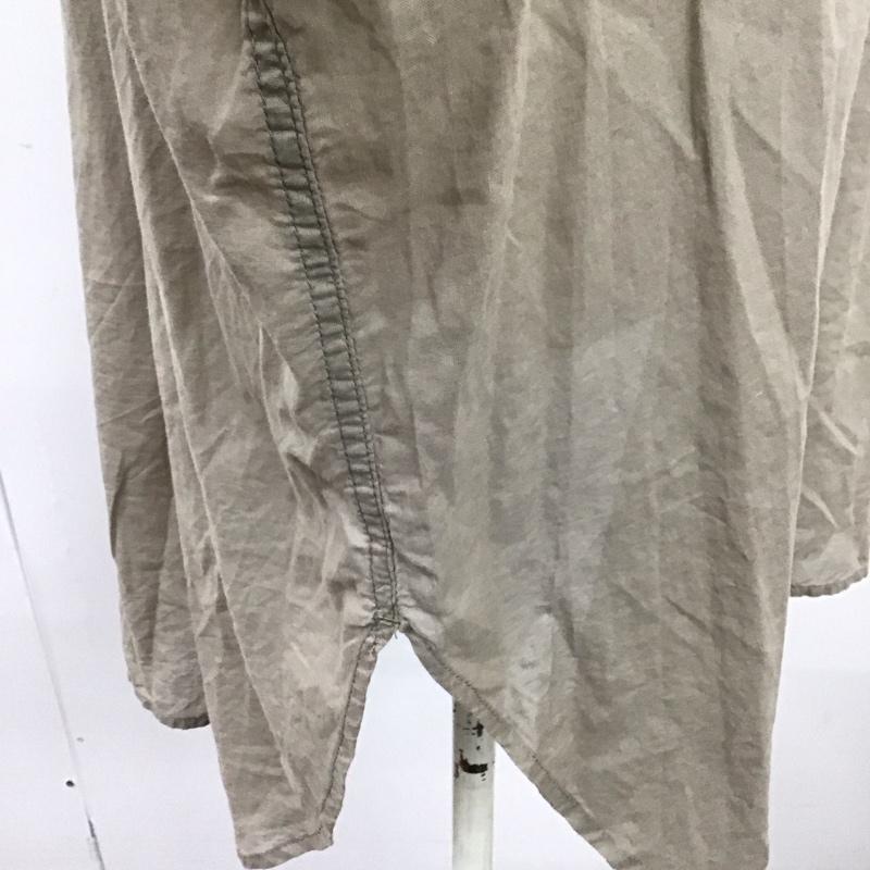 アングリッド Ungrid シャツ、ブラウス 長袖 112120401301-01 シアールーズシャツ FREE 無地 灰 / グレー / レディース USED 古着 中古 10120232